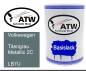 Preview: Volkswagen, Titangrau Metallic 2C, LB7U: 500ml Lackdose, von ATW Autoteile West.